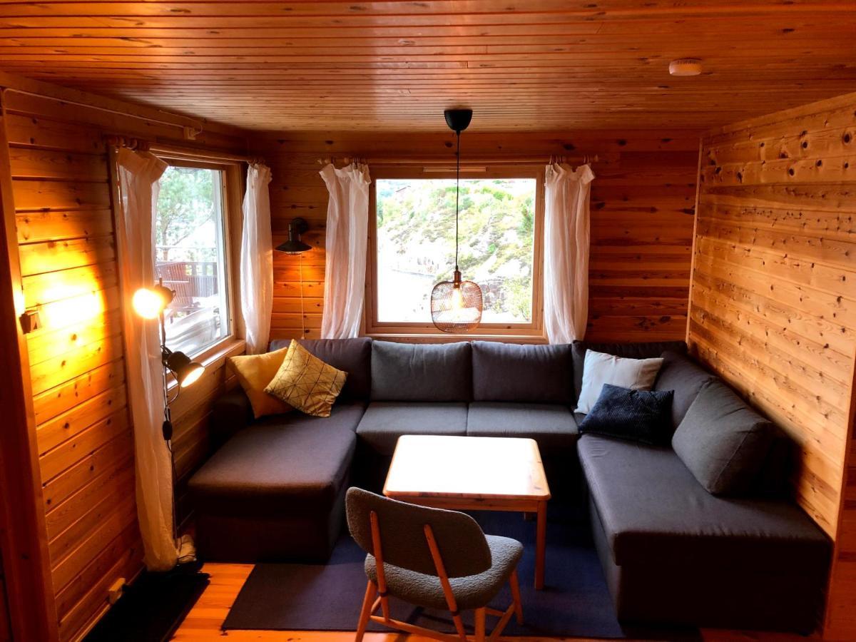 Holiday home Bergen/sotra: Sea Cabin. Spa. Fishing. Boat