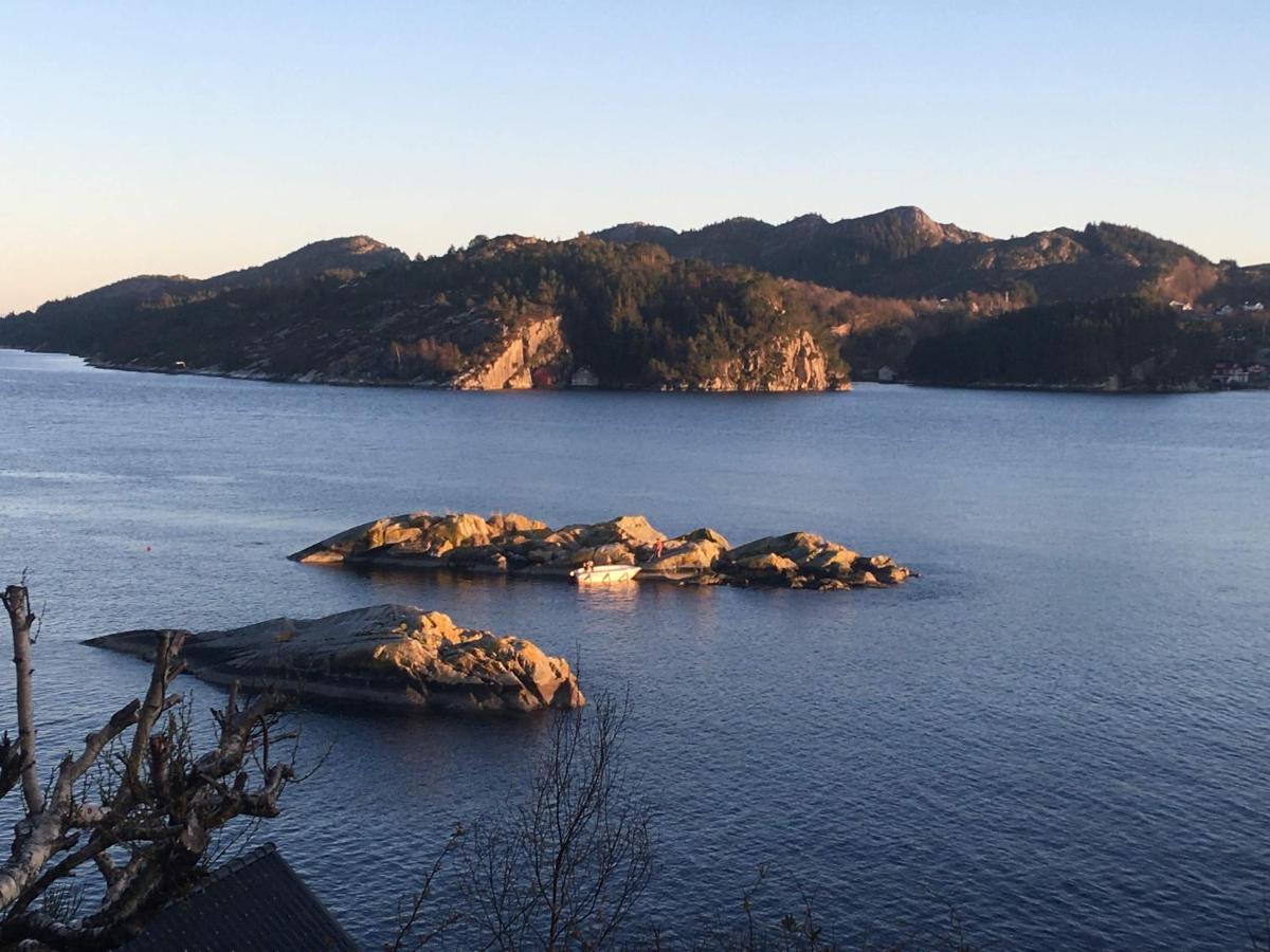 Holiday home Bergen/sotra: Sea Cabin. Spa. Fishing. Boat