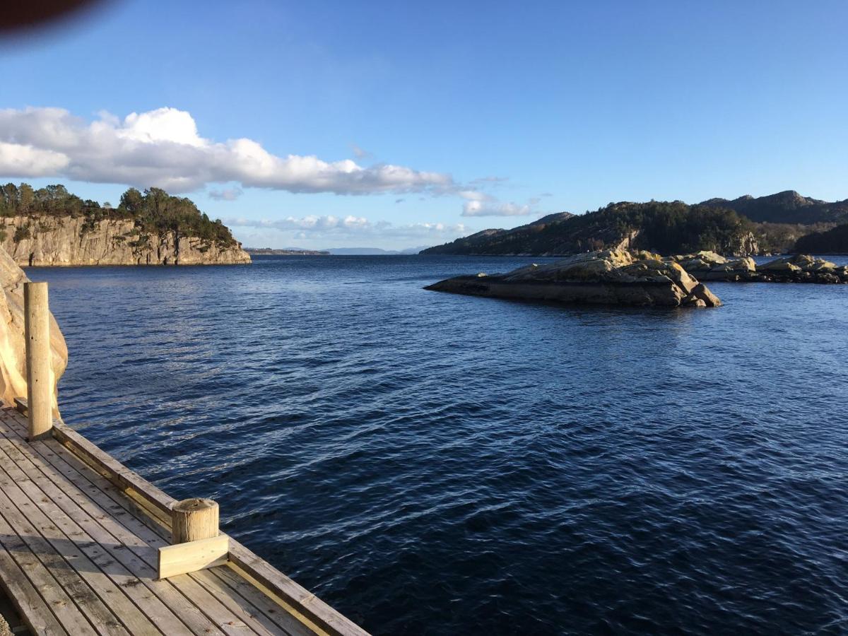 Holiday home Bergen/sotra: Sea Cabin. Spa. Fishing. Boat